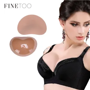 1Pair Heart Breast Petals Female Silicone Bra Insert Pads Breast Enhancer Push Up Bra Pad Women Bikini Invisible Sticky Bra Pads