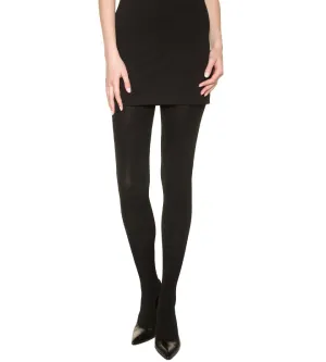 Black Thermo Polaire 143 warm tights