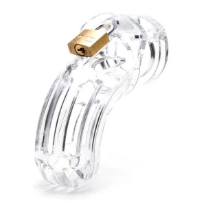 CB-X Cockcage The Curve Male Penis Chastity Kit Cage Clear