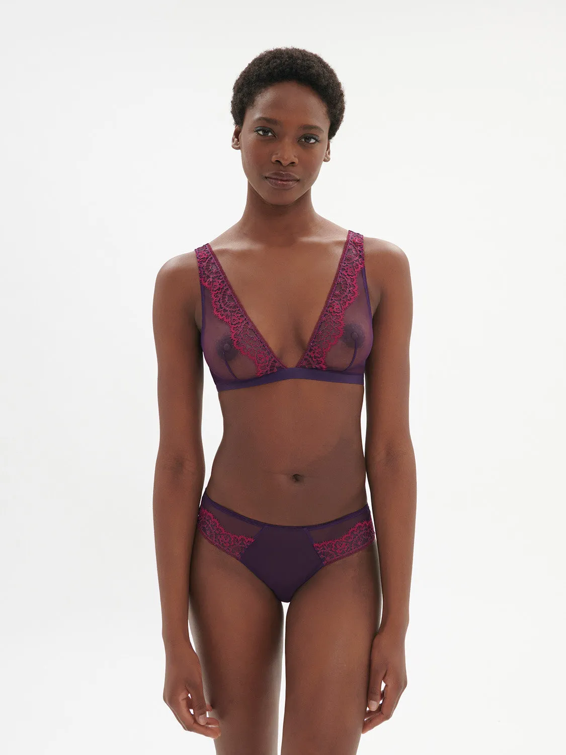 Celeste Bralette - Euphoria Purple