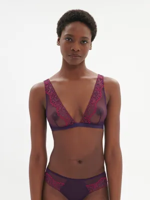 Celeste Bralette - Euphoria Purple