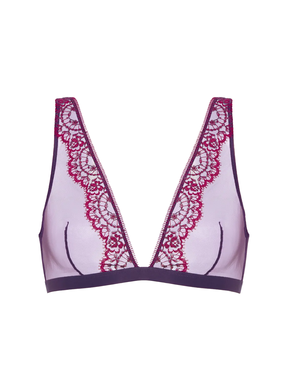 Celeste Bralette - Euphoria Purple