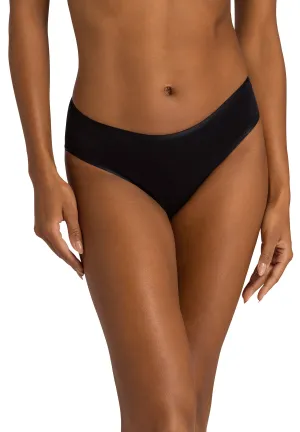 Cotton Seamless Brief Black