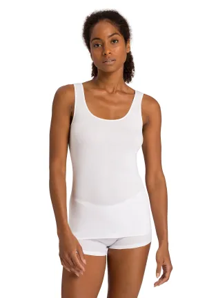 Cotton Seamless Tank White
