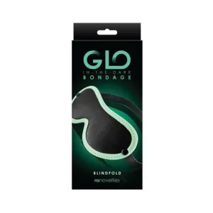 Glo Bondage Blindfold Green