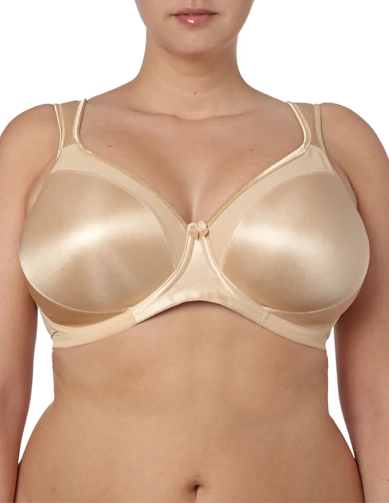 Goddess Hannah GD6131 Nude Underwire Molded Side Support Bra