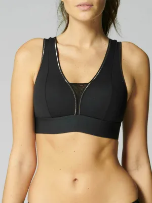Harmony Medium Impact Wireless Sports Bra - Black
