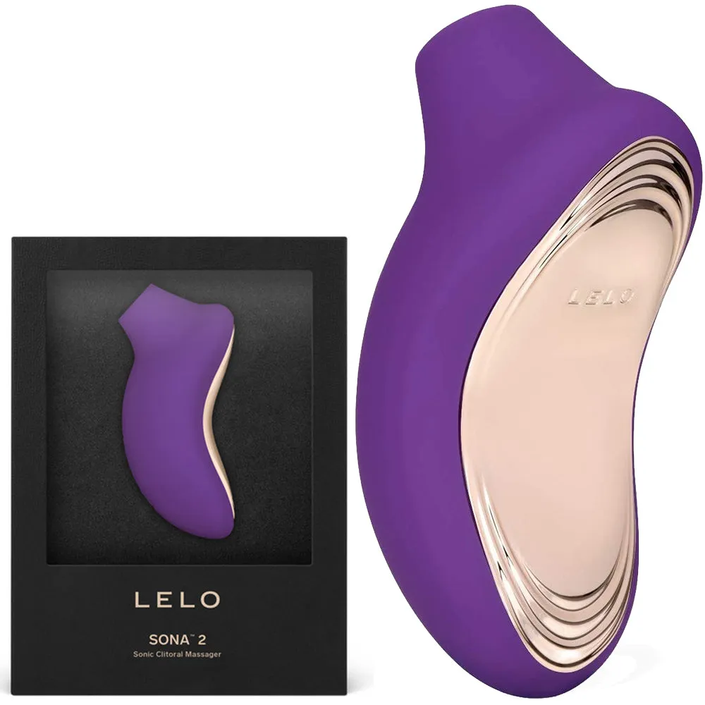 Lelo Sona 2 Sonic Clitoral Stimulator Air Pulse Clit Sucker Vibrator