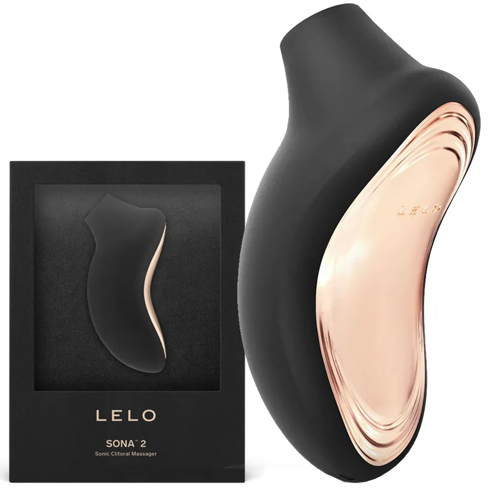 Lelo Sona 2 Sonic Clitoral Stimulator Air Pulse Clit Sucker Vibrator