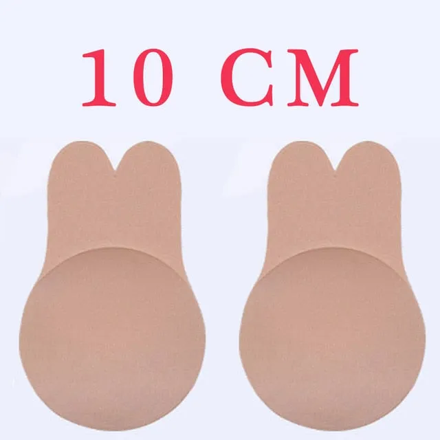 Lingerie Femme 1 Pair Bandage Strapless Invisible Push Up Bras For Women Sexy Self Adhesive Wireless Bralette Party Stick Bras