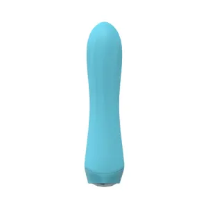 LoveLine Serenade 10 Speed Vibe Silicone Rechargeable Waterproof Blue
