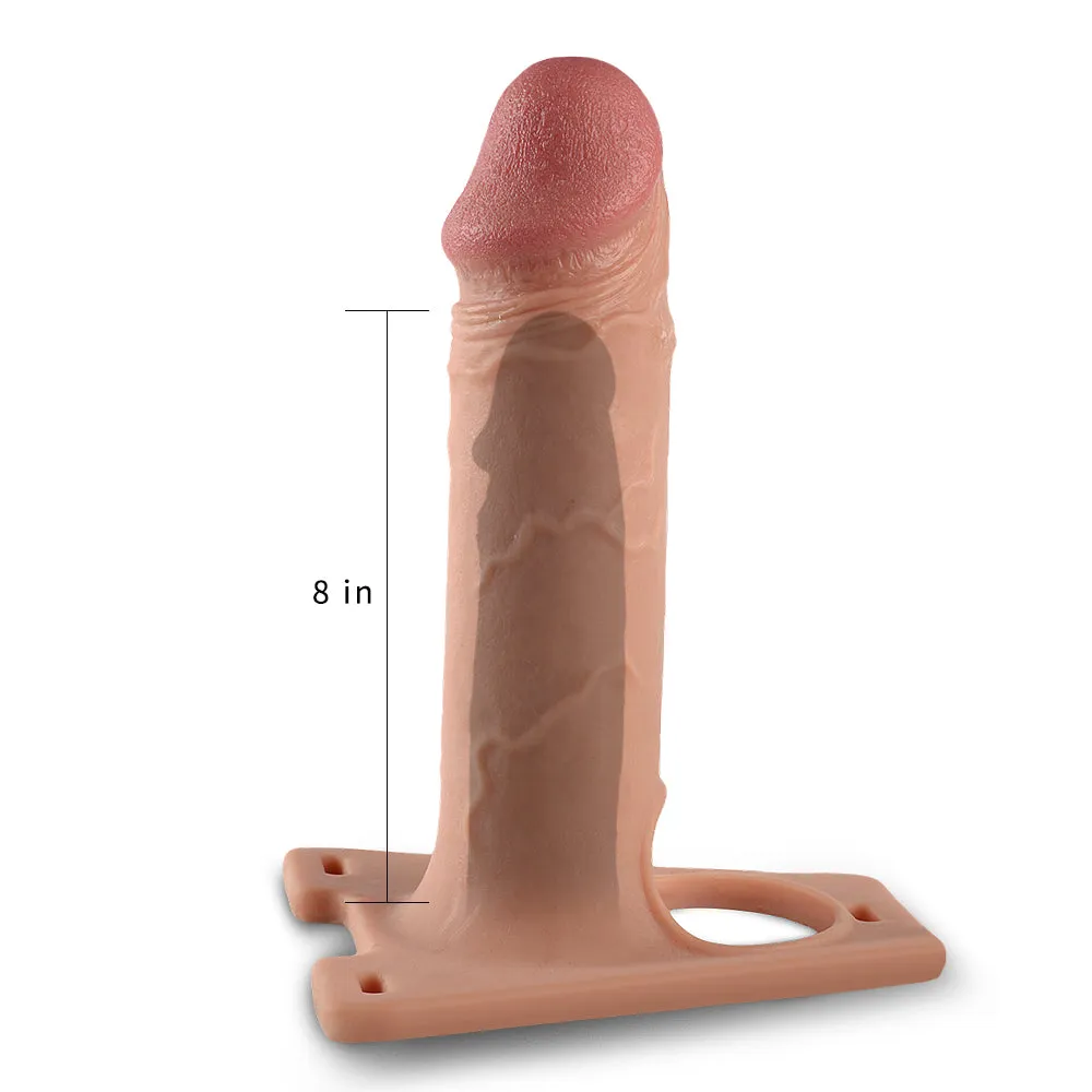 Lovetoy Ingen Hollow Big 8.5 Dildo Strap-on Harness Set Male Female