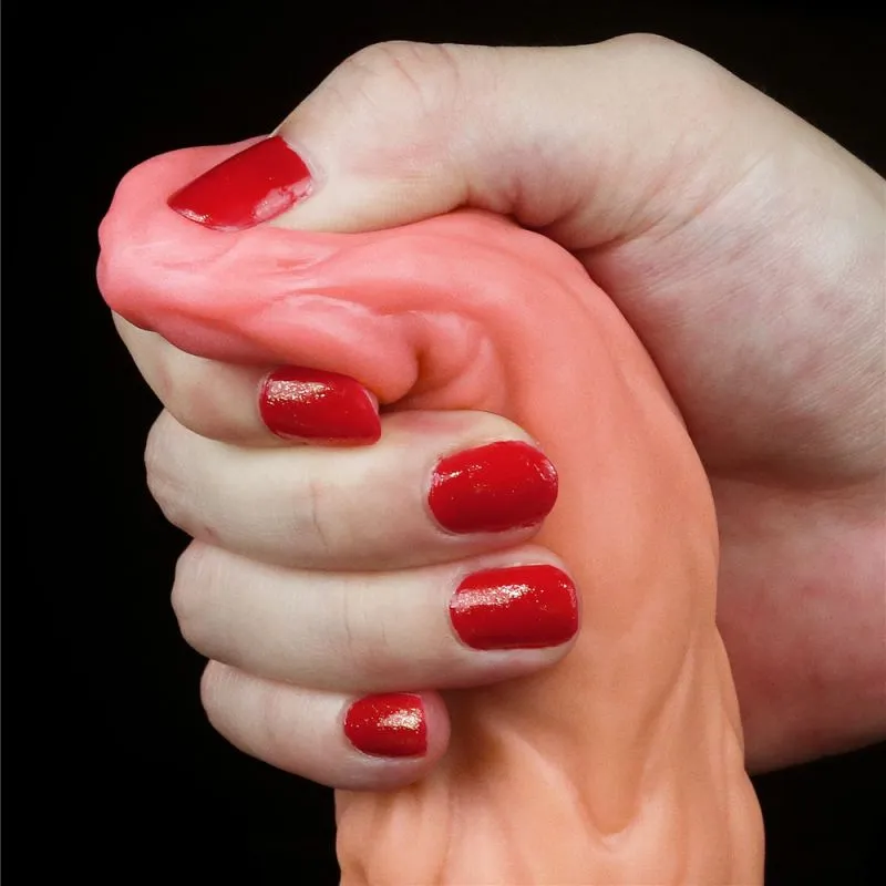 Lovetoy Nature Cock 9.5 ALIEN Dual-Layer Silicone Dildo Realistic Sex Toy
