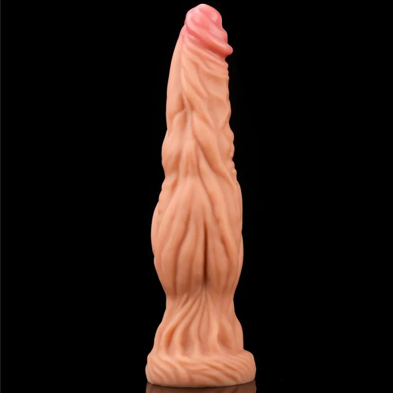 Lovetoy Nature Cock 9.5 ALIEN Dual-Layer Silicone Dildo Realistic Sex Toy