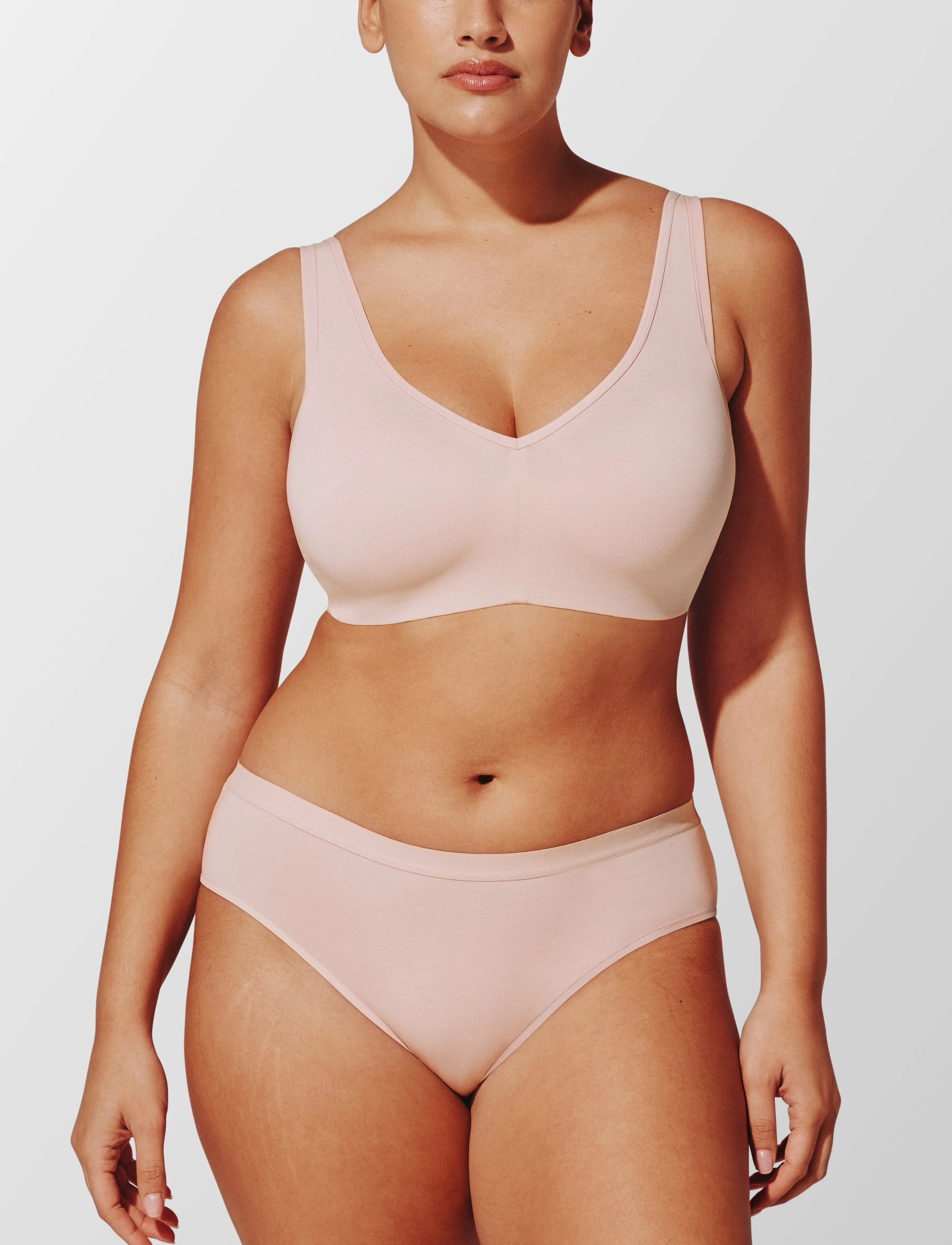Organic Cloud Cotton Wireless Bra