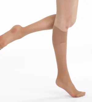 Pack of 2 Absolu Flex 20D Cinnamon Knee Highs