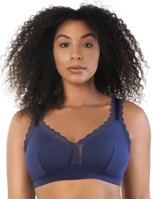 Parfait Dalis P5641 Navy Wirefree Seamed Bralette