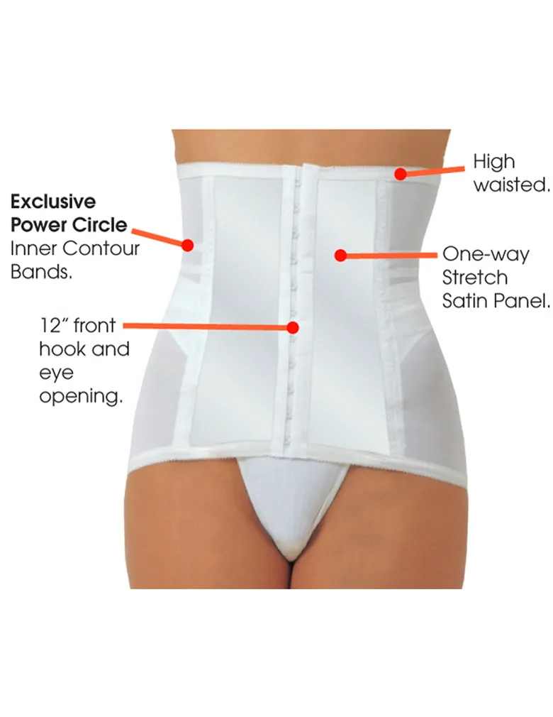 Rago White 821 Firm Waist Cincher