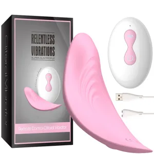 Relentless Wearable Panty Vibrator Remote Controlled Clitoral Stimulator USB