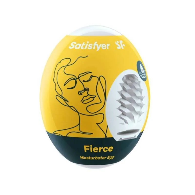 Satisfyer Masturbator Egg Fierce Male 3D Stroker