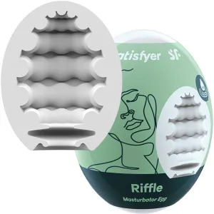 Satisfyer Masturbator Egg - Riffle Male 3D Stroker