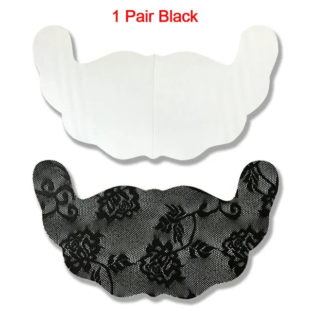 Sexy Women Adhesive Push Up Bra Pads Strapless Invisible Breast Lift Up Bra Tape U Shape Bralette Stickers Silicone Sticky Bras