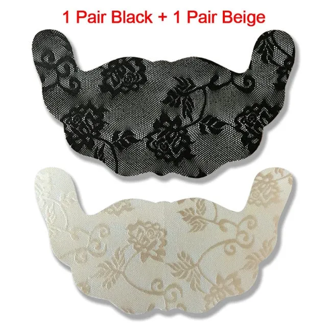 Sexy Women Adhesive Push Up Bra Pads Strapless Invisible Breast Lift Up Bra Tape U Shape Bralette Stickers Silicone Sticky Bras