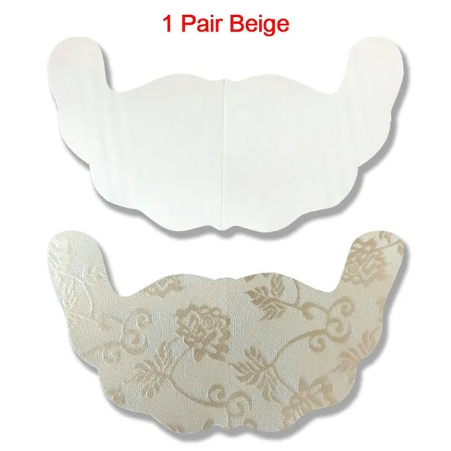 Sexy Women Adhesive Push Up Bra Pads Strapless Invisible Breast Lift Up Bra Tape U Shape Bralette Stickers Silicone Sticky Bras
