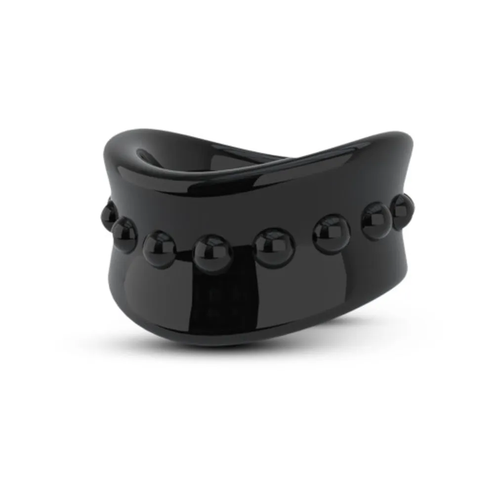Stay Hard Beef Ball Stretcher  1.5  Black