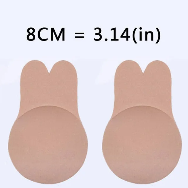 Strapless Adhesive Sexy Invisible Lingerie Push Up Bras For Women Breast Lift Tape Nipple Cover Sticky Bralette For Party Dress
