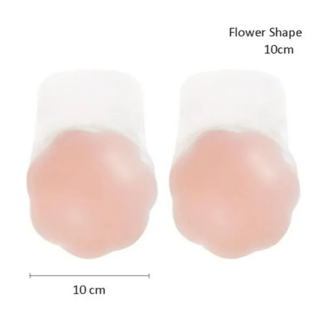 Strapless Push Up Bra Pad Self Adhesive Nipple Cover Breast Lift Tape Pasties Reusable Silicone Invisible Enhancers Adhesive Bra
