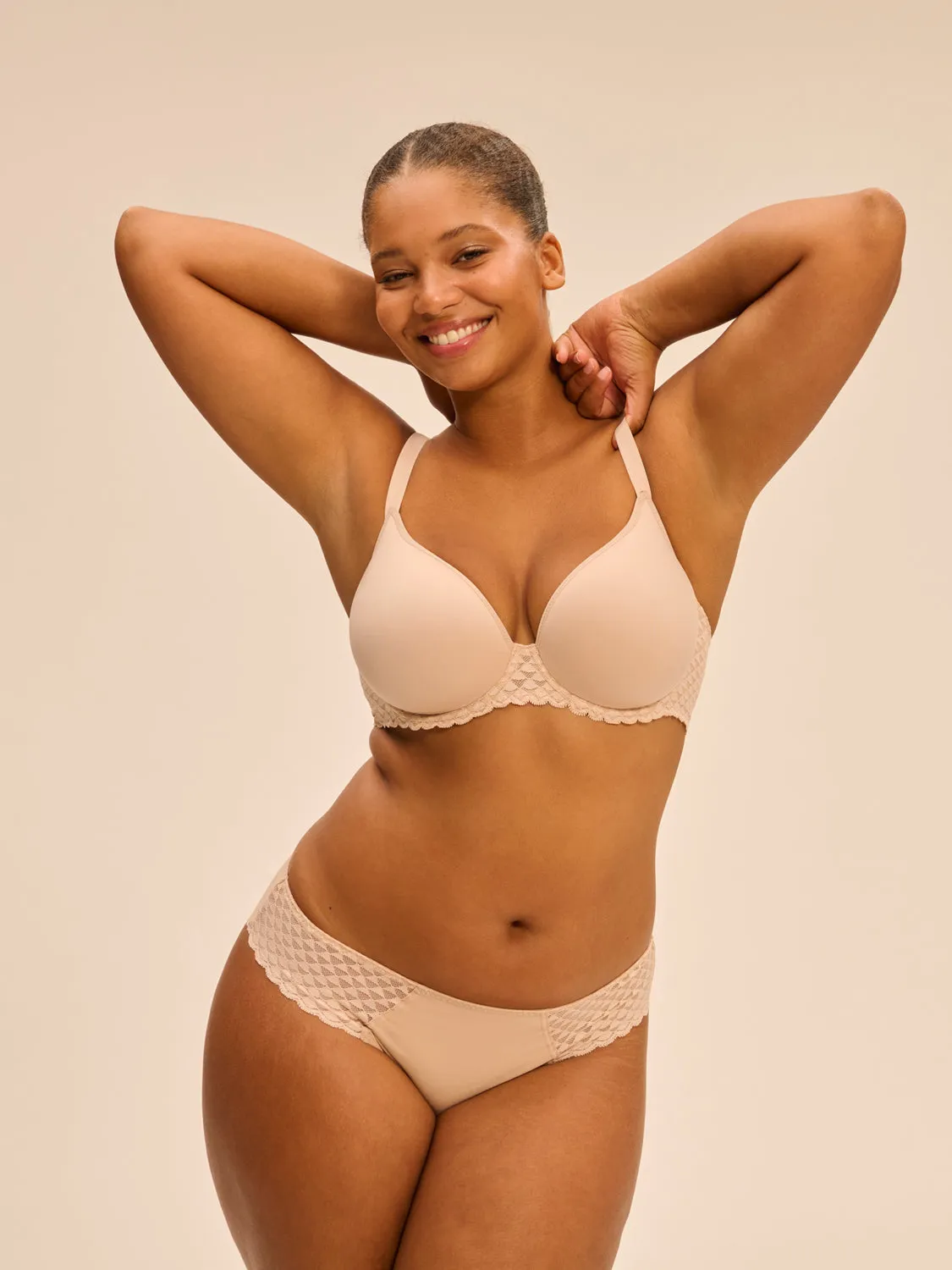 Subtile 3D Plunge - Peau Rose