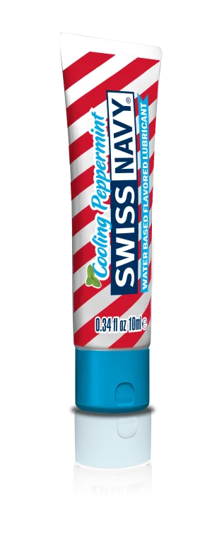 Swiss Navy Cooling Peppermint Water-Based Lubricant 10ml