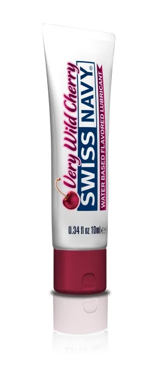 Swiss Navy Wild Cherry Water-Based Lubricant 10ml