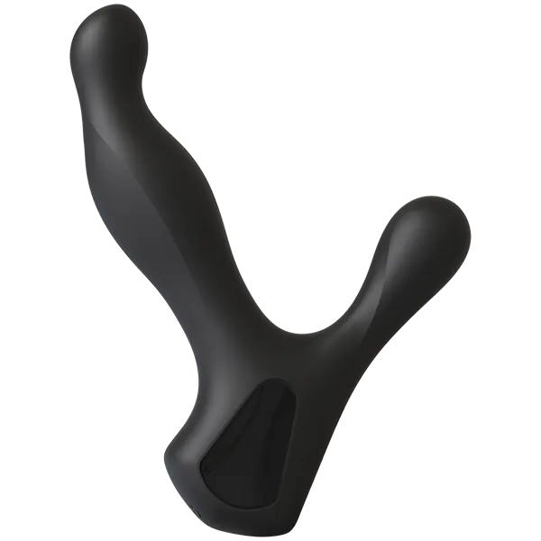 Ultimate Rim Job - Silicone Prostate Massager With Rotating Ridges