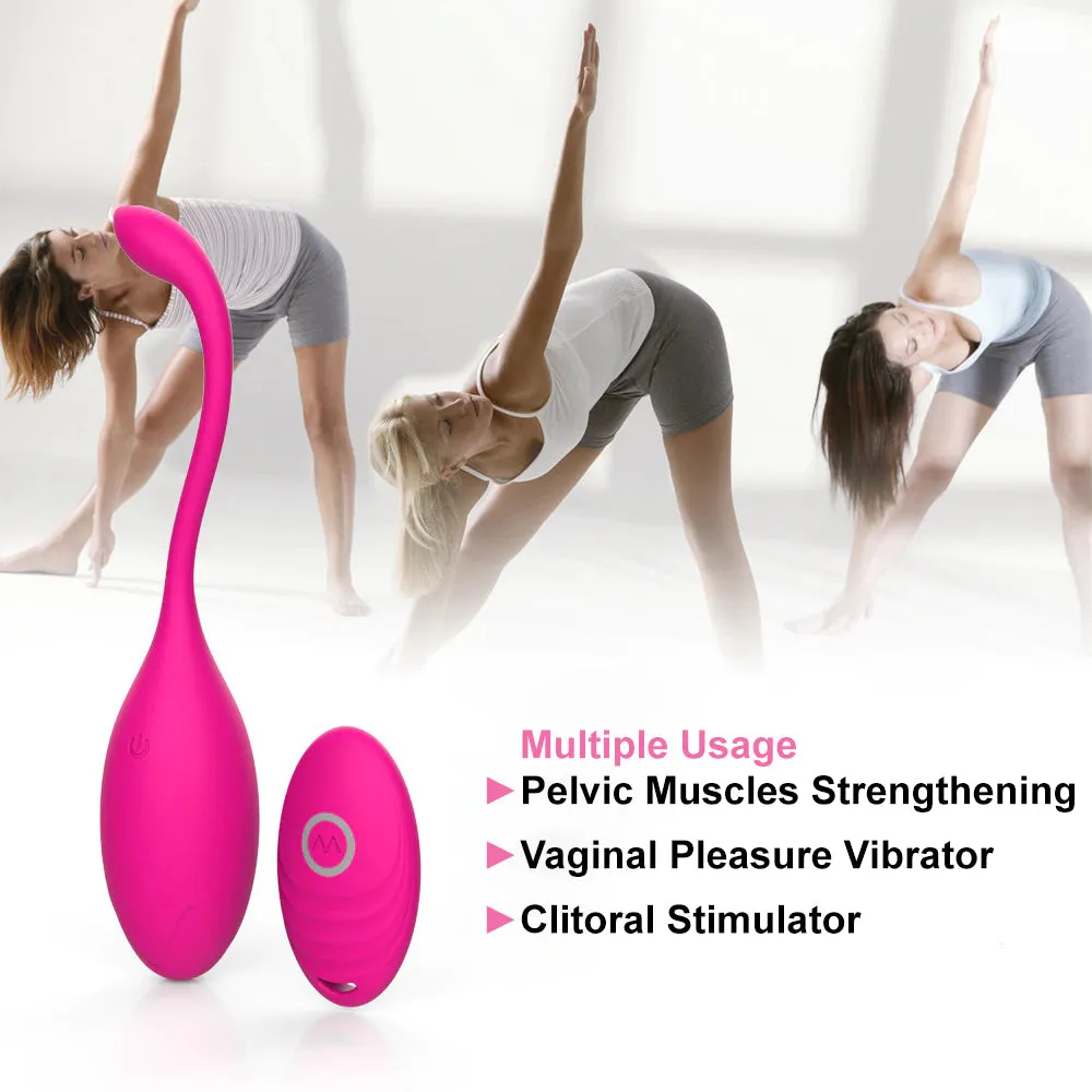 Wearable G-Spot Egg Vibrator Remote Control Vibrating Bullet Couples Sex Toy