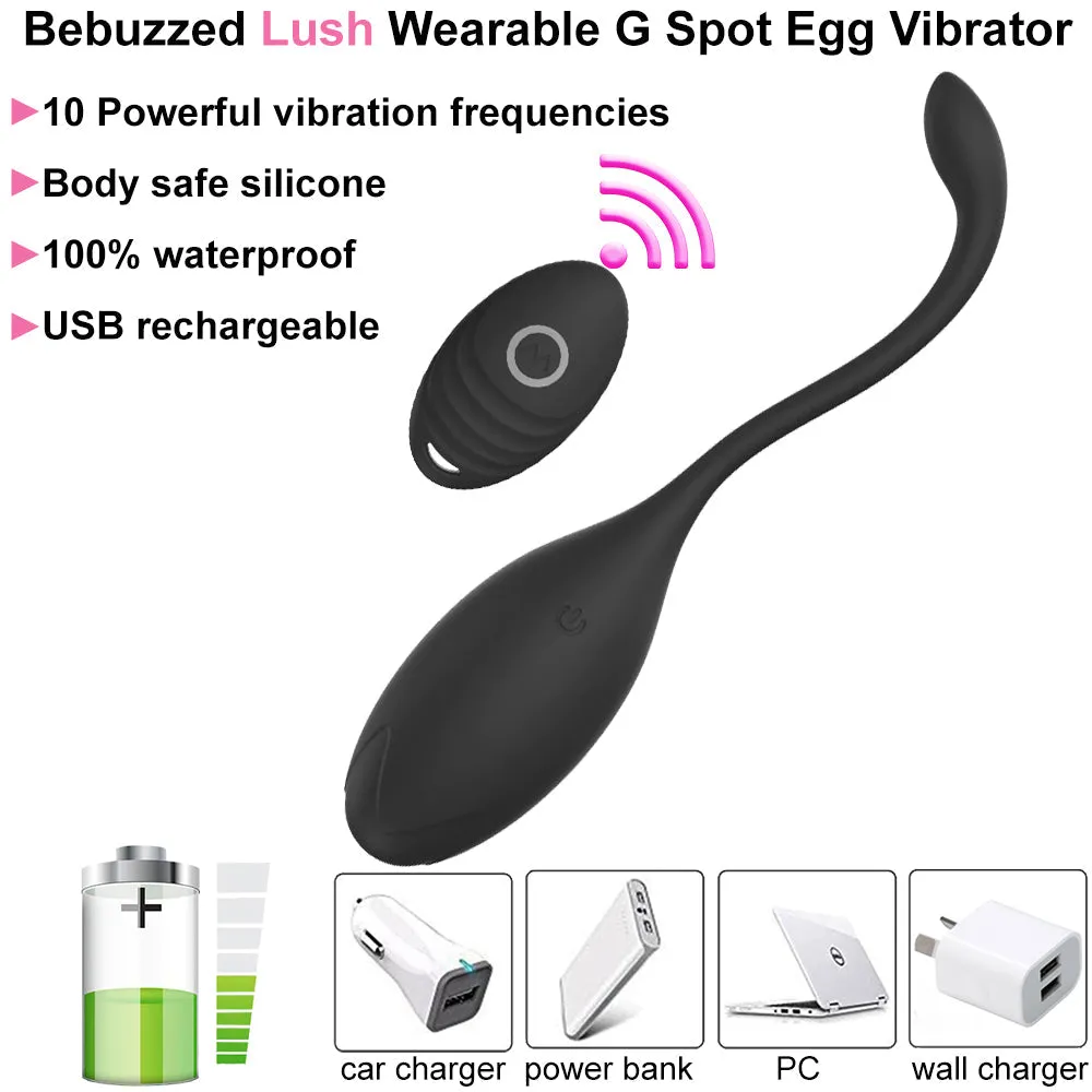 Wearable G-Spot Egg Vibrator Remote Control Vibrating Bullet Couples Sex Toy
