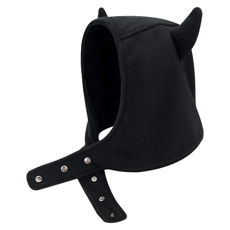 Women's Winter Warm Plush Earflaps Head-wrapping Cap